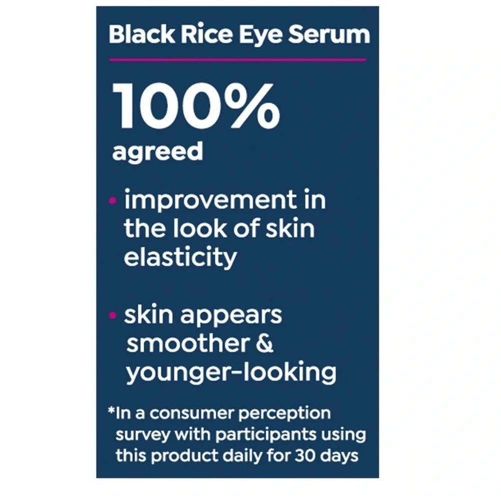 Perlier Black Rice Triple Size Hyaluronic Gel & Eye‎ Serum Auto-Ship®